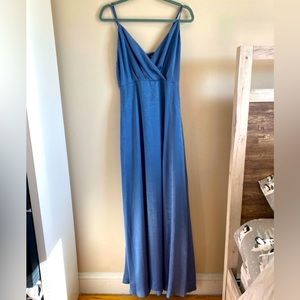 Lulus blue Maxi Dress